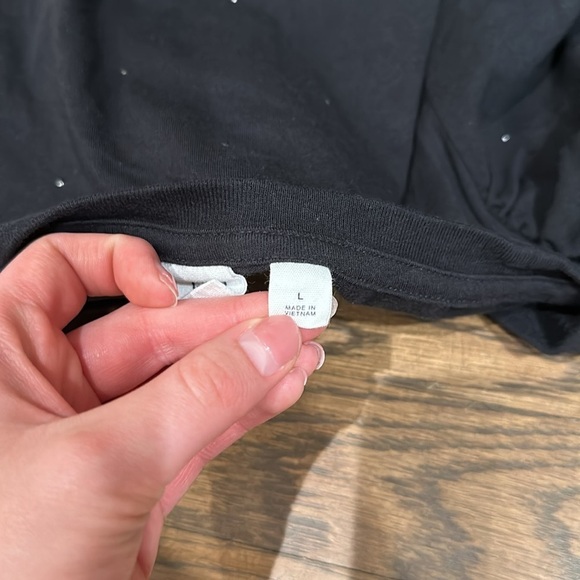 Gap Girl’s Long Sleeve Rhinestone Long Sleeve - Size Large - Picture 4 of 5